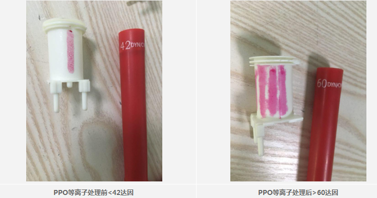 ppo材料秋葵视频IOS在线免费观看機處理前後達因值對比-秋葵视频黄色网站下载